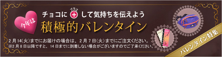 バレンタイン特集